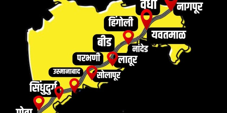 नागपूर ते गोवा द्रुतगती महाराष्ट्र शक्तीपीठ महामार्गाला, राज्य सरकारचा हिरवा कंदिल