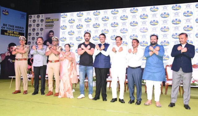 ‘नशामुक्त नवी मुंबई’  अभियानासाठी नवी मुंबई पोलिसांचा नशामुक्तीचा नारा