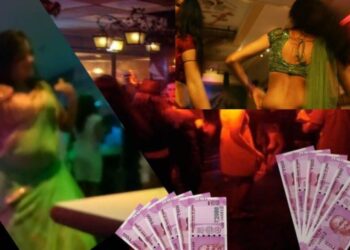 बारमध्ये ‘छमछम’ सुरू असताना पोलिसांची धाड; २० जणांवर कारवाई