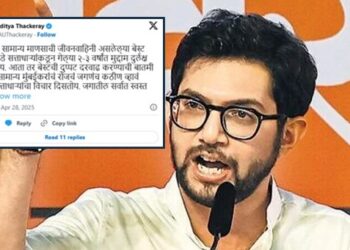 “बेस्ट दुप्पट दरवाढीला आमचा विरोध आहे!”, आदित्य ठाकरे यांची बेस्ट दरवाढीवर प्रतिक्रिया ..