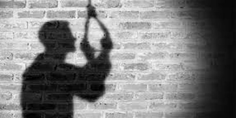 पत्नीचा गळा आवळून खून केला, त्यानंतर स्वत: गळफास लावून आत्महत्या