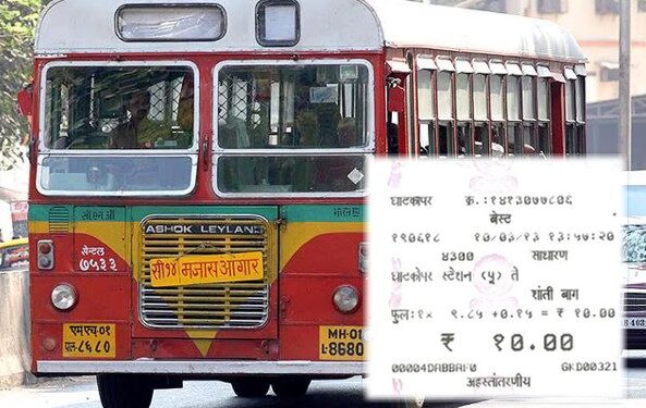 बेस्ट प्रवासी भाड्यात दुपटीने वाढ झाल्यामुळे बेस्टच्या प्रवासी संख्येत घट