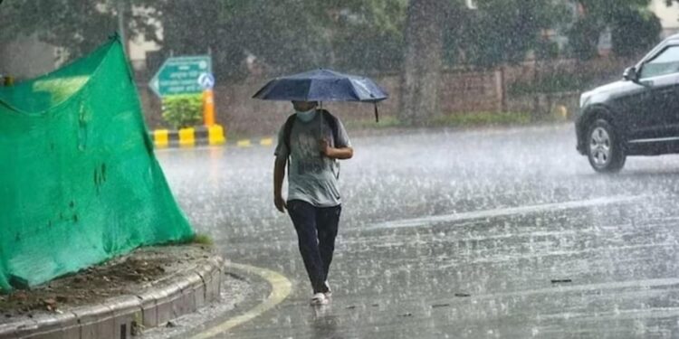 मुंबईत पावसाने हजेरी; काही भागात वादळी वाऱ्यासह पावसाचा अंदाज