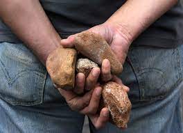 महिला मृत्यूच कारण; रागात मोठा दगड मारला डोक्यावर ..