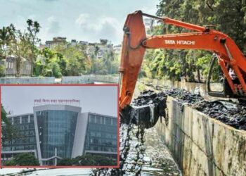 वसई-विरार महापालिकेचे नालेसफाईचे दावे निष्फळ; अयोग्यरीत्या सफाईमुळे शहराला पुराचा धोका