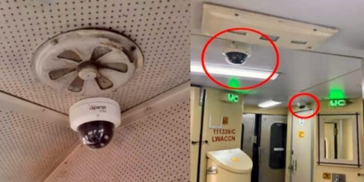 सुरक्षितेसाठी रेल्वे सर्व ७४००० डब्यांमध्ये CCTV बसवणार
