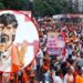 मनोज जरांगे पाटील मुंबईत दाखल; आझाद मैदानात मराठा-ओबीसी बेमुदत आंदोलन जाहीर, मराठा आंदोलकांची मोठी गर्दी