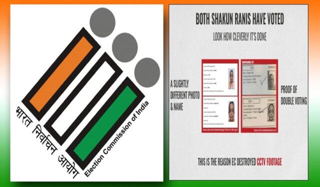 ‘आरोप दिशाभूल करणारे सबळ पुरावे द्या’, शकुनराणी यांच्या दुहेरी मतदानाच्या आरोपावर निवडणूक आयोगाची राहुल गांधींना नोटीस