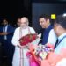 केंद्रीय गृहमंत्री अमित शाह यांचे मुंबईत स्वागत – मुख्यमंत्री देवेंद्र फडणवीस
