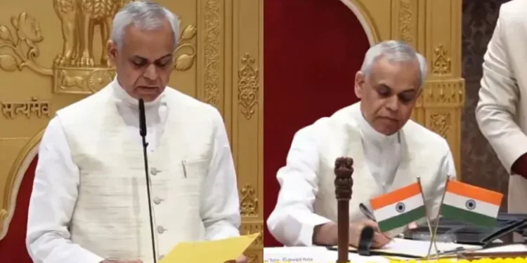 आचार्य देवव्रत यांनी घेतली महाराष्ट्राच्या राज्यपाल पदाची शपथ