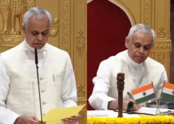 आचार्य देवव्रत यांनी घेतली महाराष्ट्राच्या राज्यपाल पदाची शपथ