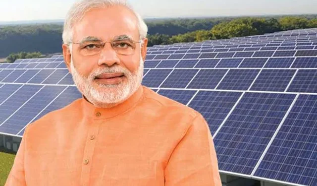 पंतप्रधान नरेंद्र मोदी यांच्या हस्ते राज्यातील ४५४ सौर ऊर्जा प्रकल्पांचे लोकार्पण