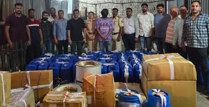 मुंबई पोलिसांच्या अँटी-नार्कोटिक्स विभागाचा छापा; करोडोंचे ड्रग्ज जप्त