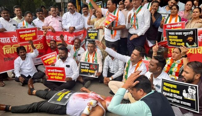 देवेंद्र फडणवीस राजीनामा द्या; राष्ट्रवादीची मागणी