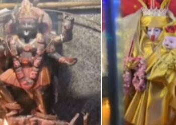 धक्कादायक! चेंबूरमधील काली मातेच्या मूर्तीला घातले मदर मेरीचे कपडे, मंदिराच्या पुजाऱ्याला अटक