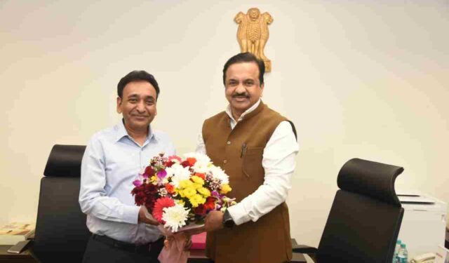राजेश अग्रवाल यांनी मुख्य सचिव पदाचा पदभार स्वीकारला