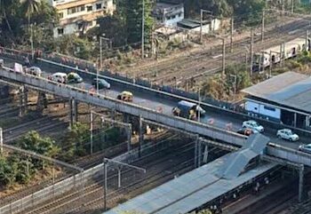 नवीमुंबईकरांचा ठाणे-मुंबईकडे प्रवास सुखकर होणार! रेल्वेवरील नवीन उड्डाणपूल लवकरच प्रवाशांच्या सेवेत