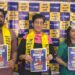 “मुंबईकरांना जागतिक दर्जाचे शिक्षण, आरोग्य सेवा, वीज, पाणी मोफत देऊ!” – आम आदमी पार्टीचा जाहीरनामा