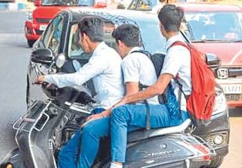 अल्पवयीन मुलाच्या हाती गाडी देणे वडिलांना पडले महागात, ३० हजारांचा दंड