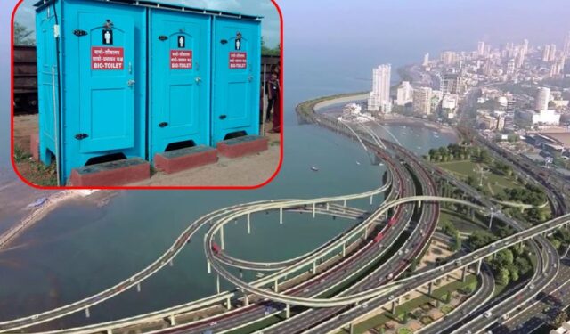 सागरी किनारा मार्गावर प्रवाशांसाठी सहा ठिकाणी ‘पे अँड युज’ शौचालये सज्ज