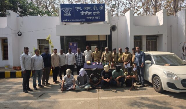 नागपूर पोलिसांची मोठी कारवाई, बारमध्ये खंडणीसाठी हैदोस घालणारी टोळी गजाआड!