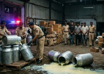 मुंबईत ‘पांढऱ्या विषा’वर मोठा प्रहार; भेसळयुक्त दूध विकणारे ५ जण गजाआड, ६२१ लिटर दूध नष्ट