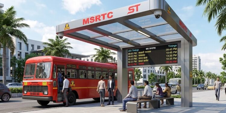 एसटी प्रवाशांची ऊन-पावसापासून सुटका! ठाणे जिल्ह्यात उभारण्यात येणार सीसीटीव्हीयुक्त १५ हायटेक बस थांबे