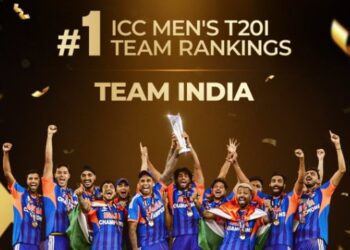 ICC टी-२० क्रमवारीत भारत अव्वलच! सूर्यकुमार यादवच्या नेतृत्वाखाली टीम इंडियाची दबदबा कायम