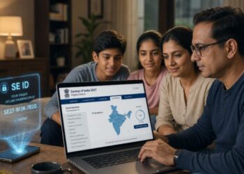 जनगणना २०२७ साठी ऑनलाइन नोंदणीला सुरुवात; नागरिकांना घरबसल्या फॉर्म भरण्याची सुविधा