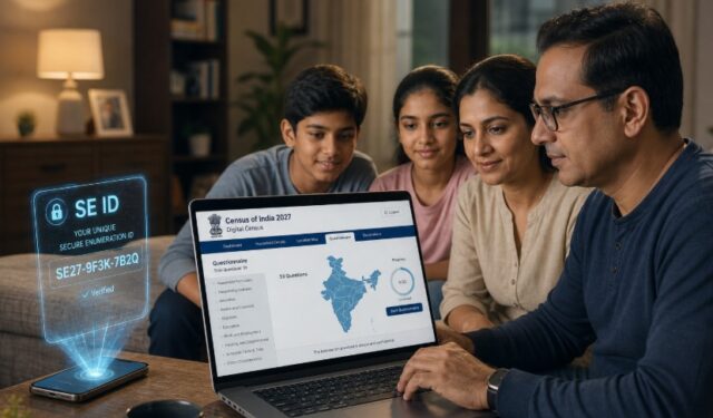जनगणना २०२७ साठी ऑनलाइन नोंदणीला सुरुवात; नागरिकांना घरबसल्या फॉर्म भरण्याची सुविधा