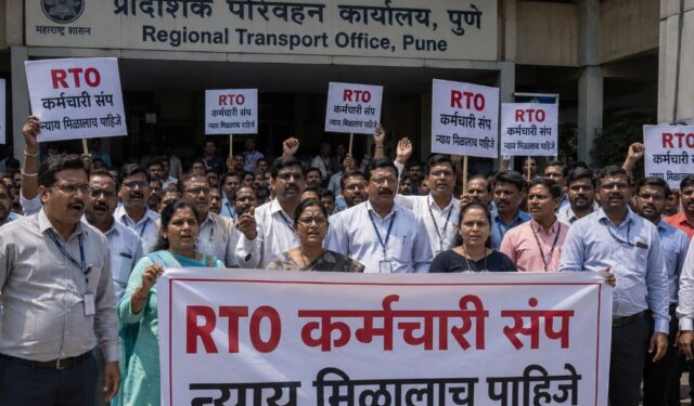 प्रलंबित मागण्यांवरून RTO कर्मचाऱ्यांचा संपाचा इशारा; १६ जूनपासून बेमुदत आंदोलनाची चेतावणी!
