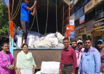 वसई-विरार महापालिकेची मोठी कारवाई; ३२०० किलो प्रतिबंधित प्लास्टिक जप्त