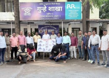 पिंपरी-चिंचवडमध्ये कुरिअर बॉयच्या वेशात शस्त्रसाठा; चार जणांना अटक
