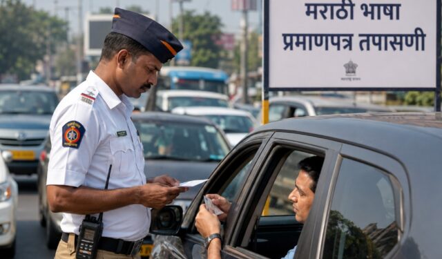 १५ ऑगस्टपासून मराठी प्रमाणपत्र नसलेल्या चालकांवर होणार कारवाई! – परिवहन मंत्री प्रताप सरनाईक