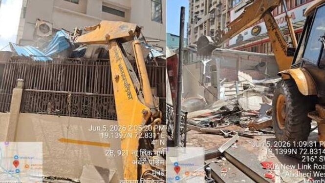 दिल्लीतील अग्नितांडवानंतर मुंबईतील अंधेरीतील ‘या’ ५ रेस्टॉरंट्सवर पालिकेची मोठी कारवाई