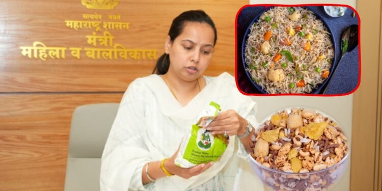 अंगणवाडी लाभार्थ्यांना मिळणार आता ‘व्हेज पुलाव’ अन् ‘मल्टीग्रेन पफ’; आदिती तटकरेंची घोषणा!