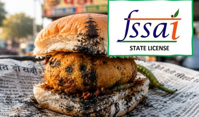 वडापाव पॅकिंगसाठी वर्तमानपत्र वापरण्यास मनाई; एफएसएसएआयचे कडक निर्देश