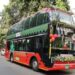 ठाण्यात विद्युत वातानुकूलित दुमजली बस प्रवाशांच्या सेवेत!