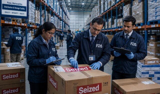 पुण्यात CIPLA च्या गोदामावर FDA चा छापा! कोल्हापूरसह २४ लाखांचा औषधसाठा जप्त