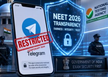 नीट २०२६ फेरपरीक्षेच्या पारदर्शकतेसाठी सरकारचे मोठे पाऊल; टेलिग्रामवर तात्पुरती बंदी!
