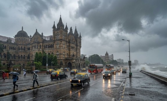 मुंबईत वरुणराजाची तुफानी बॅटिंग; मुसळधार पावसाने मुंबईकरांना सुखावले!