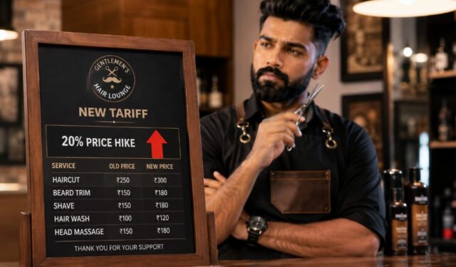 महागाईचा फटका सलून सेवांनाही! राज्यभरात दर २० टक्क्यांनी वाढले; आजपासून नवीन दर लागू