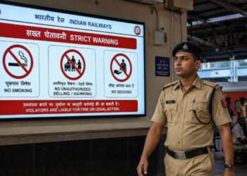धूम्रपान, अनधिकृत विक्री आणि भीक मागितल्यास दंडासह तुरुंगवास! – रेल्वेचे नवे नियम लागू