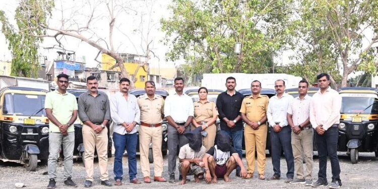 रिक्षा चोरांचे ‘मीटर डाऊन’! मुंबई पोलिसांकडून रिक्षा चोरणाऱ्या टोळीचा खात्मा