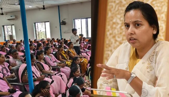 अंगणवाडी केंद्रांतील सुविधा बळकट करण्यावर भर; कुपोषण निर्मूलनासाठी विशेष कृती आराखड्याचे आदिती तटकरेंचे निर्देश
