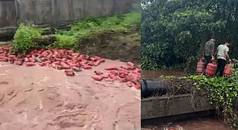 रायगड पूर : ३ हजार एलपीजी सिलेंडर पाण्यात वाहून गेले; नदीकाठच्या गावांना सतर्कतेचा इशारा!