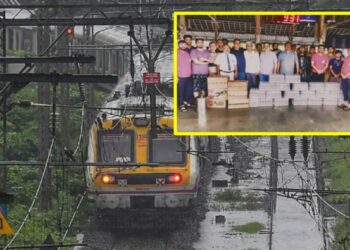 पावसाचा तांडव, मुंबई-गुजरात रेल्वे ठप्प! पालघरमध्ये २५ जणांचे रेस्क्यू ऑपरेशन यशस्वी