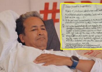 आमरण उपोषण मागे घेण्यास सोनम वांगचुक तयार; केंद्र सरकारसमोर ठेवल्या तीन महत्त्वाच्या अटी!
