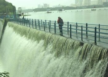 मुंबईला पाणीपुरवठा करणारा ‘तानसा’ तलाव ओव्हरफ्लो!
