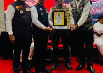 कारगिल विजय दिनानिमित्त सैनिक रत्न पुरस्काराने सुभेदार सुभाष दरेकर यांचा गौरव